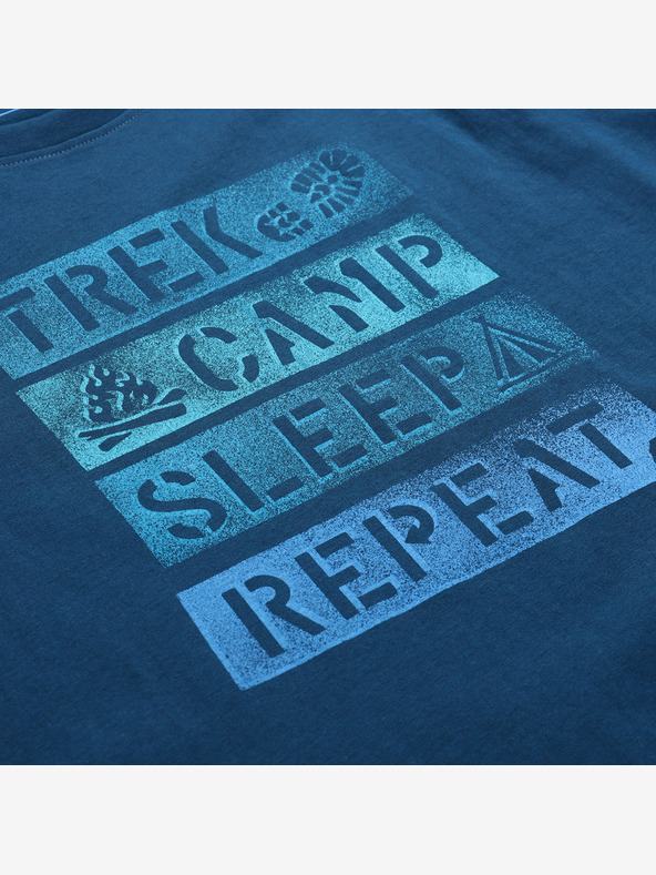 ALPINE PRO Moška hitro suha majica s hladnim sušenjem ALPINE PRO BOLEN 2 gibraltarsko morje različica pb