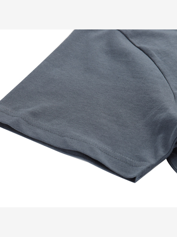 ALPINE PRO Moška majica iz organskega bombaža ALPINE PRO TERMESA 2 varianta temne skrilavca pa