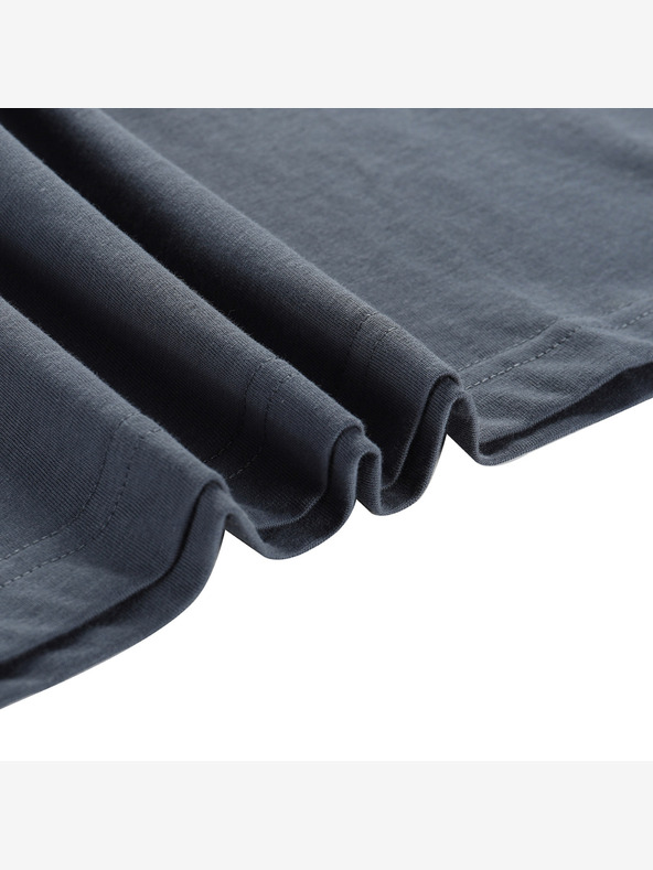 ALPINE PRO Moška majica iz organskega bombaža ALPINE PRO TERMESA 2 varianta temne skrilavca pa