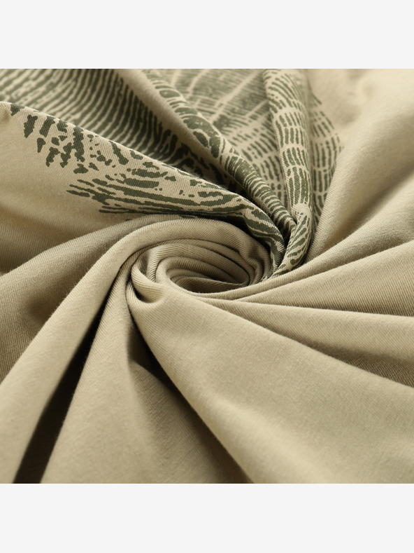 ALPINE PRO Moška majica iz organskega bombaža ALPINE PRO TERMES 2 twill varianta pa