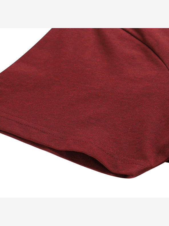 ALPINE PRO Moška hitro sušeča se majica s hladnim sušenjem ALPINE PRO BOLEN 2 merlot varianta pb