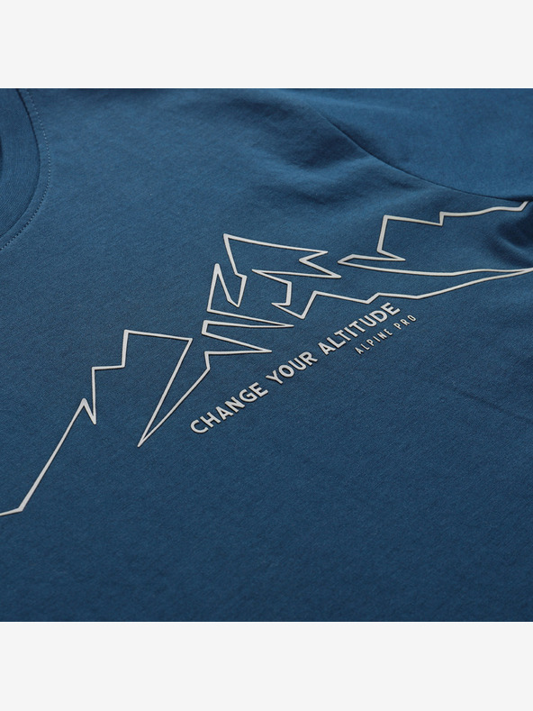 ALPINE PRO Moška hitro sušeča se majica s hladnim sušenjem ALPINE PRO BOLEN 2 moonlit ocean varianta pb