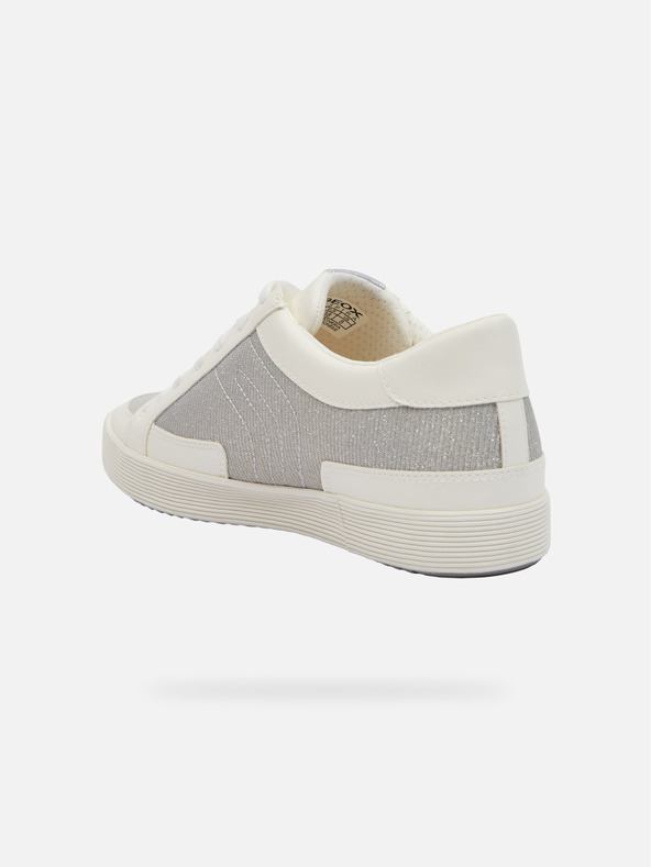 Geox Srebrne ženske superge Geox Blomiee