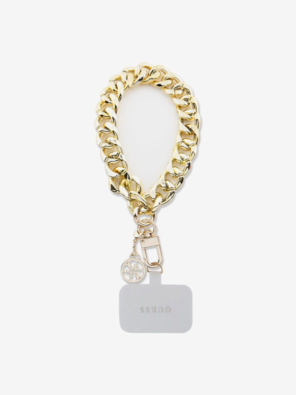 Guess Univerzální Popruh na Ruku 4G Charm Gold Ovitek za telefon