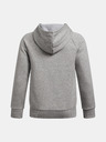 Under Armour Deški pulover Under Armour UA RIVAL FLEECE HOODIE-BRN