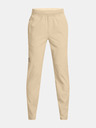 Under Armour Deške športne hlače Under Armour UA Unstoppable Tapered Pant-BRN