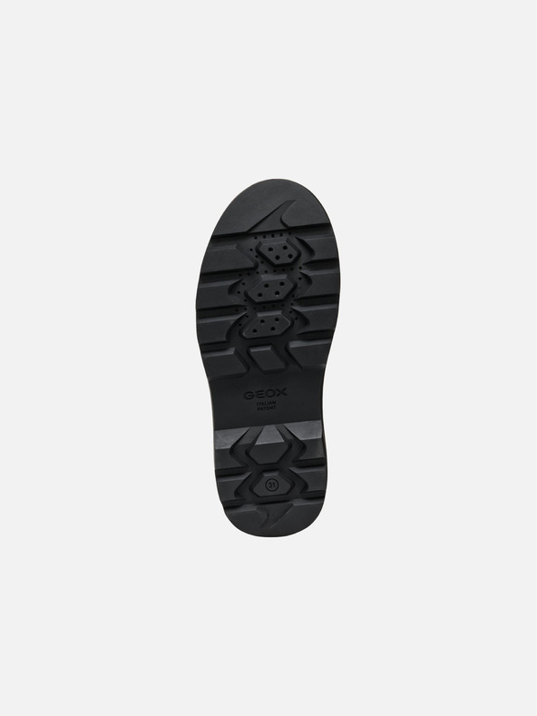 Geox Temno zeleni gležnjarji za dečke Geox Kiddartah WPF