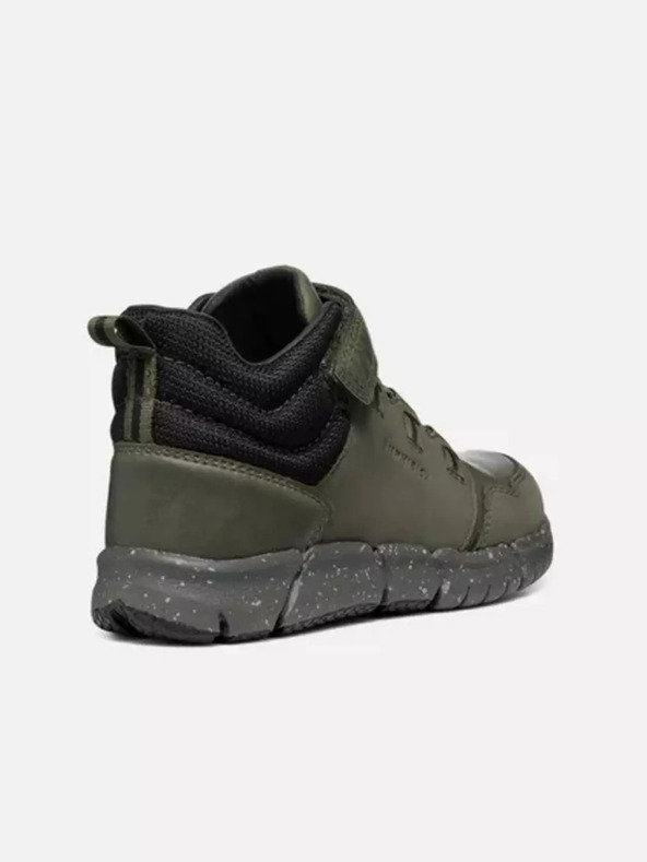 Geox Temno zeleni fantovski gležnjarji Geox Flexyper B Abx