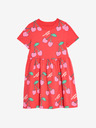 Marks & Spencer Cherry™ obleka iz čistega bombaža (1-8 let) Marks & Spencer rdeča