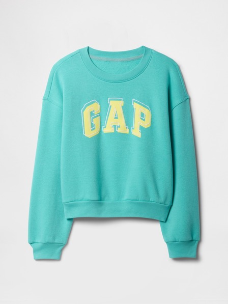 GAP Otroška prevelika jopa z logotipom GAP