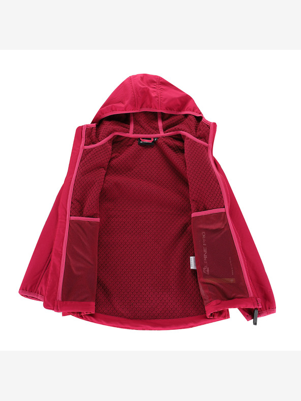 ALPINE PRO Otroška softshell jakna z membrano ALPINE PRO EZORO cabaret različica pb