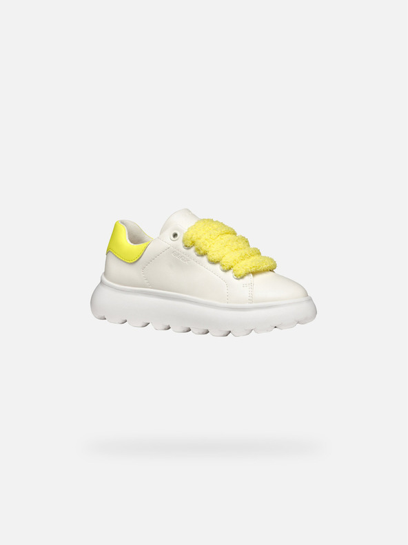 Geox Bele dekliške superge Geox Puffypop