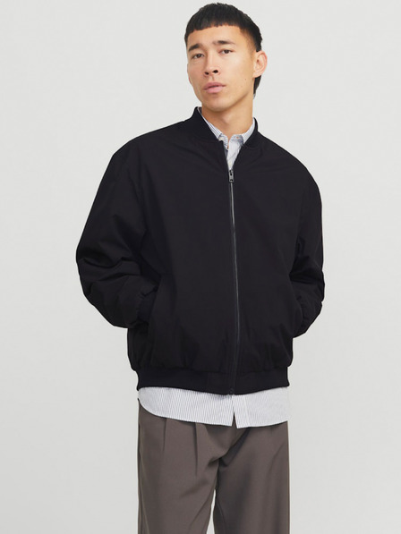 Jack & Jones Črna moška jopa Jack & Jones