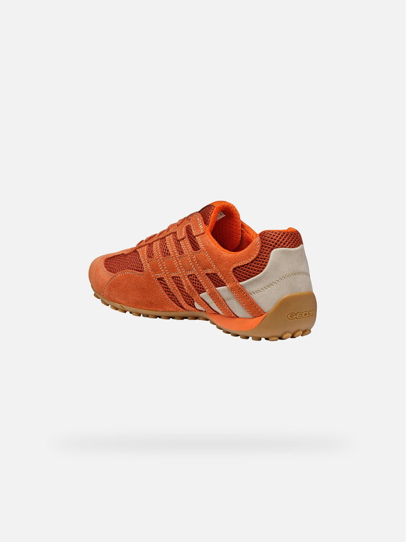 Geox Oranžne moške superge Geox Snake Original