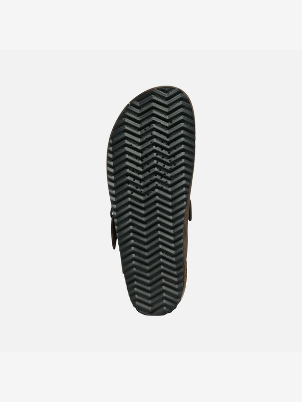 Geox Temno rjavi moški copati Geox Sandal Ghita