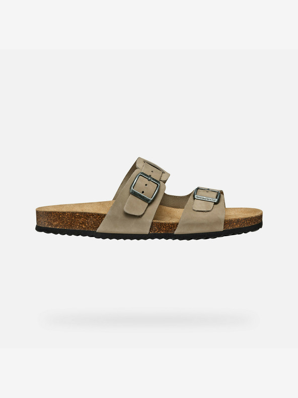 Geox Svetlo sivi moški copati Geox Ghita