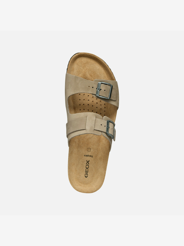 Geox Svetlo sivi moški copati Geox Ghita