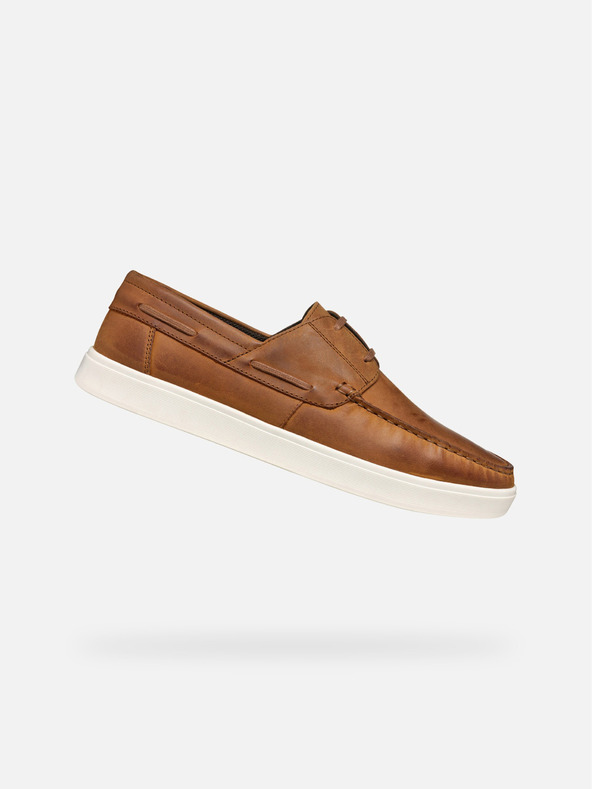 Geox Rjavi moški mokasini Geox Avola