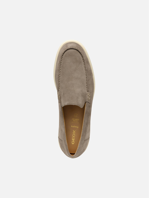 Geox Svetlo sive moške mokasine Geox Spherica EC17