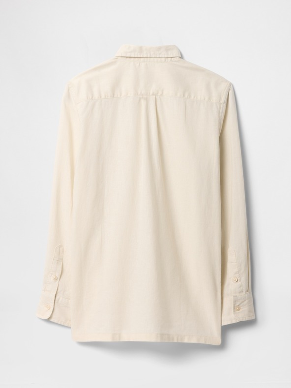 GAP Otroška platnena srajca GAP