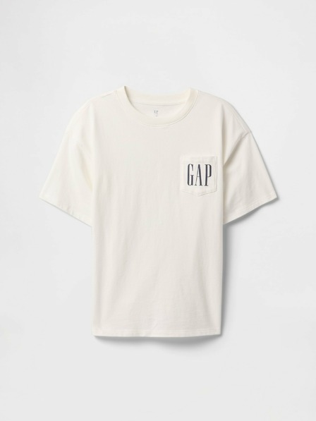 GAP Otroška majica z žepom z logotipom GAP