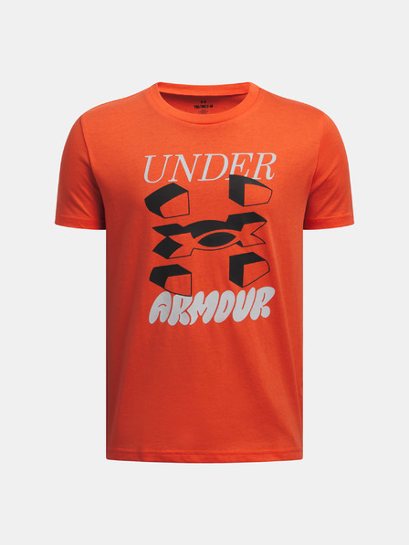 Under Armour Deška majica Under Armour UA B SPLIT BIG LOGO SS