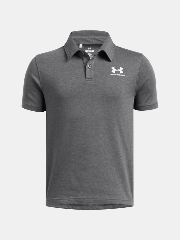Under Armour Deška majica Under Armour UA B Icon Polo-GRY