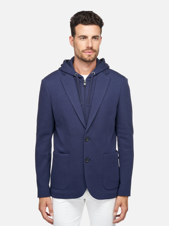 Geox Temno modra moška športna jakna Geox