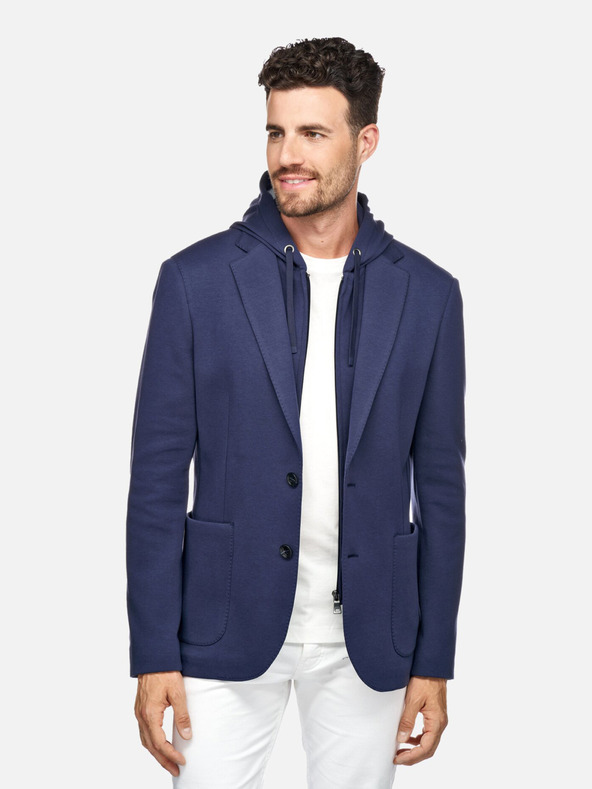 Geox Temno modra moška športna jakna Geox