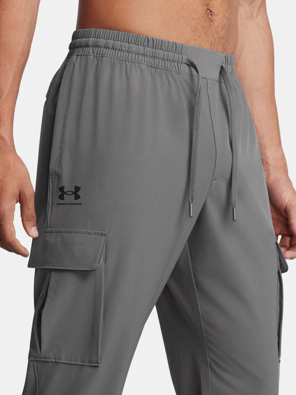 Under Armour Moške športne hlače Under Armour UA Vibe Woven Cargo Pants-GRY