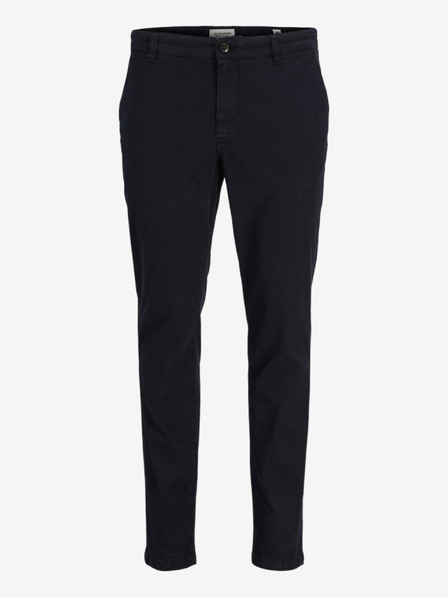 Jack & Jones Temno modre moške hlače chino Jack & Jones PSTMARCO
