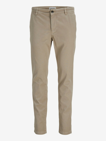Jack & Jones Bež moške hlače chino Jack & Jones PSTMARCO