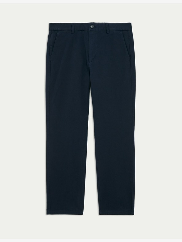 Marks & Spencer The Ultimate Chino Troasers Marks & Spencer mornarsko modra