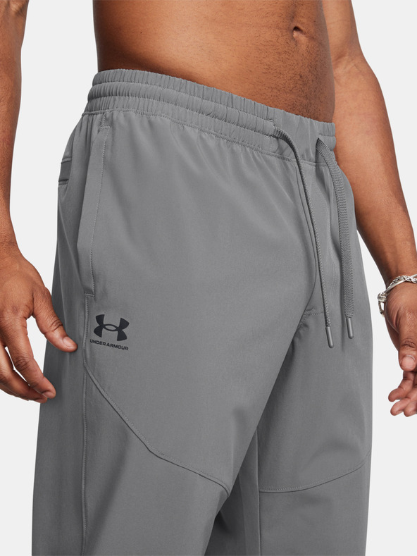Under Armour Moške spodnji del trenirke Under Armour UA Vibe Woven Jogger-GRY