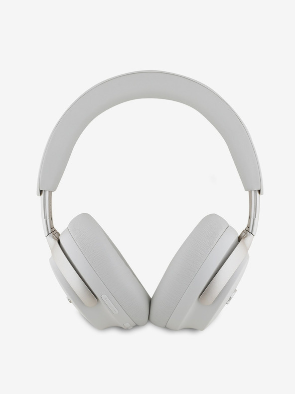 Guess Guess PU usnje s pisanim logotipom ANC/ENC Brezžične slušalke bele barve