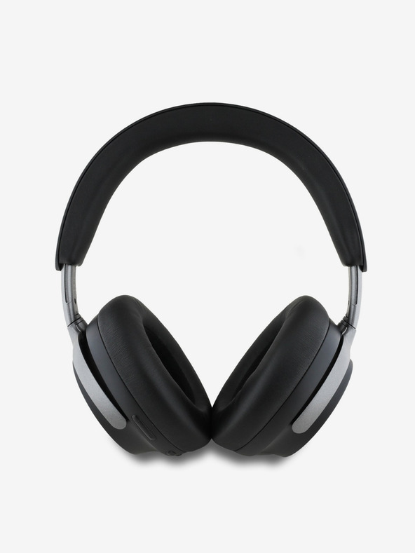 Guess Guess PU usnje z logotipom pisave ANC/ENC Brezžične slušalke črne barve