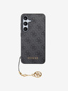 Guess Guess 4G Charm hrbtni ovitek za Samsung Galaxy S24 Grey