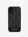 Guess Guess PU 4G Stripe Back Cover za iPhone 16 Grey