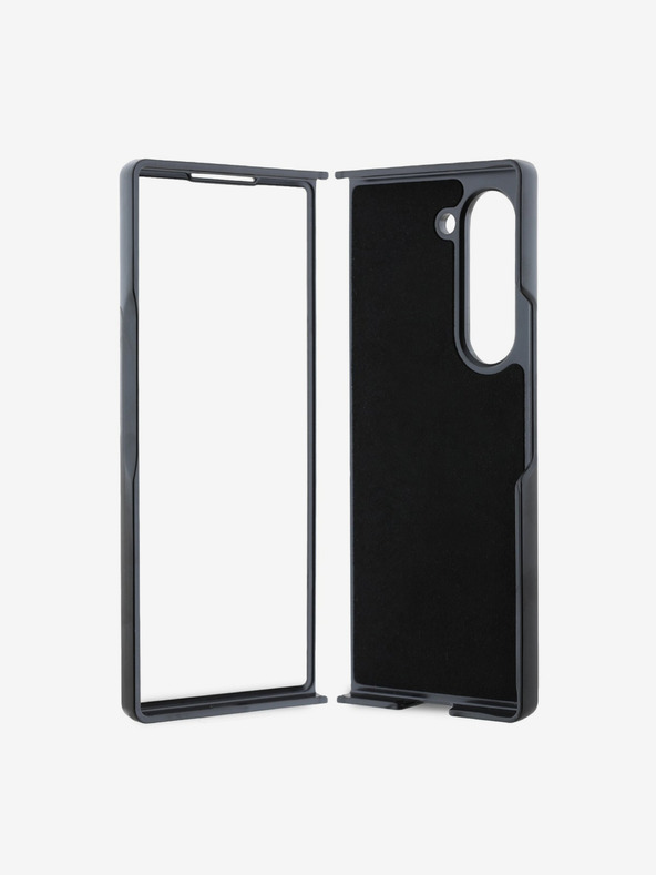 Guess Guess PC/TPU Glitter Flakes Metal Logo Back Cover za Samsung Galaxy Z Fold 6 Black