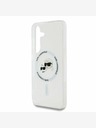 Karl Lagerfeld Karl Lagerfeld IML K&CH Heads MagSafe Back Cover za Samsung Galaxy S25 Transparent