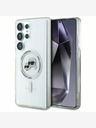 Karl Lagerfeld Karl Lagerfeld IML K&CH Heads MagSafe Back Cover za Samsung Galaxy S25 Ultra Transparent