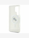 Karl Lagerfeld Karl Lagerfeld IML K&CH Heads MagSafe Back Cover za Samsung Galaxy S25 Ultra Transparent