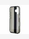 Karl Lagerfeld Karl Lagerfeld IML Stripe Logo Back Cover za iPhone 16 Black