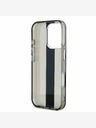 Karl Lagerfeld Karl Lagerfeld IML Stripe Logo Back Cover za iPhone 16 Pro Black
