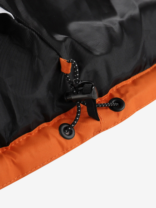 ALPINE PRO Oranžna moška zimska jakna Alpine Pro ICYB 7 s kapuco