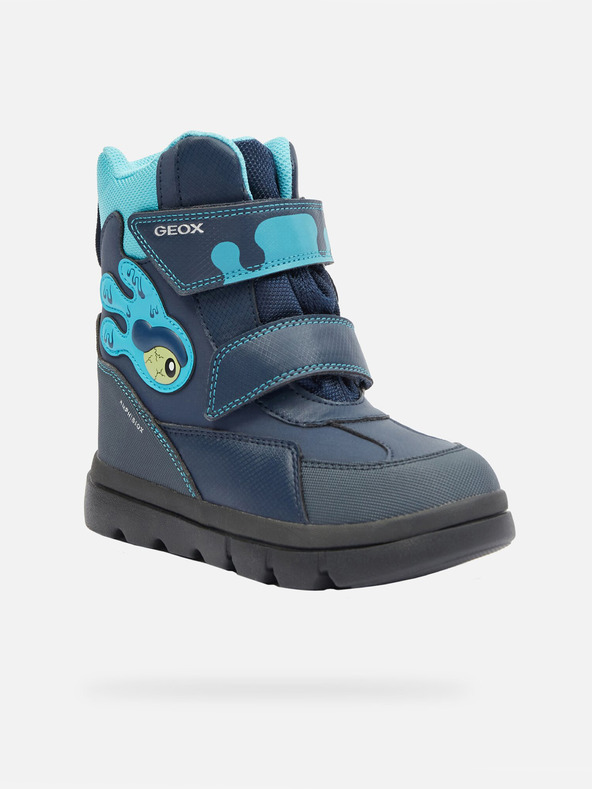 Geox Modri fantovski gležnjarji Geox Willaboo AB