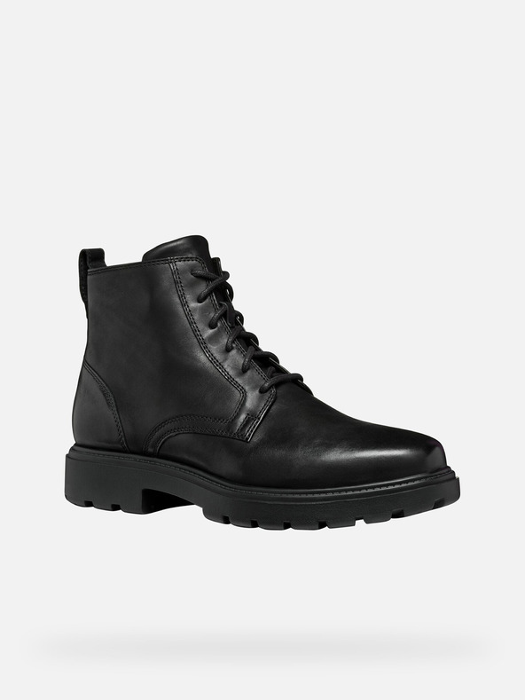 Geox Črni moški gležnjarji Geox Spherica EC7