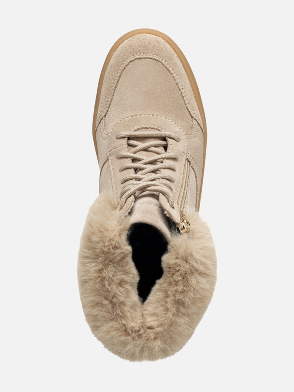 Geox Geox Milleiny B Abx Ženski gležnjarji bež barve