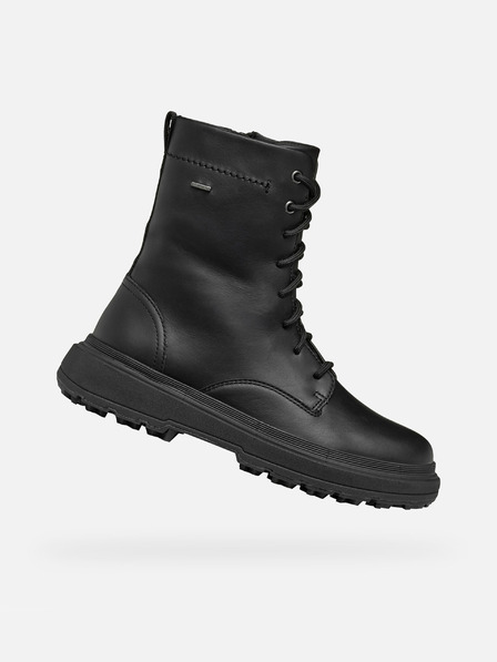 Geox Črni ženski gležnjarji Geox Lamidie + Grip ABX
