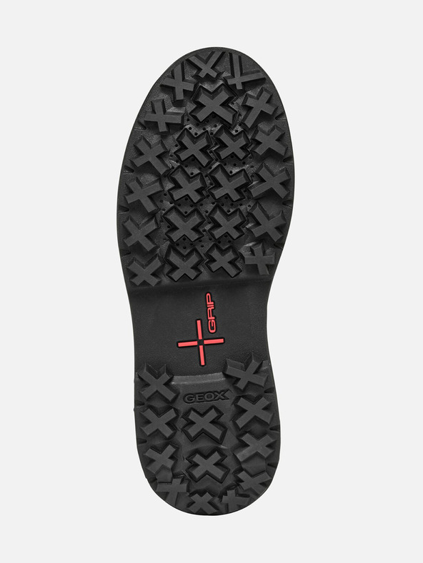 Geox Črni ženski gležnjarji Geox Lamidie + Grip ABX